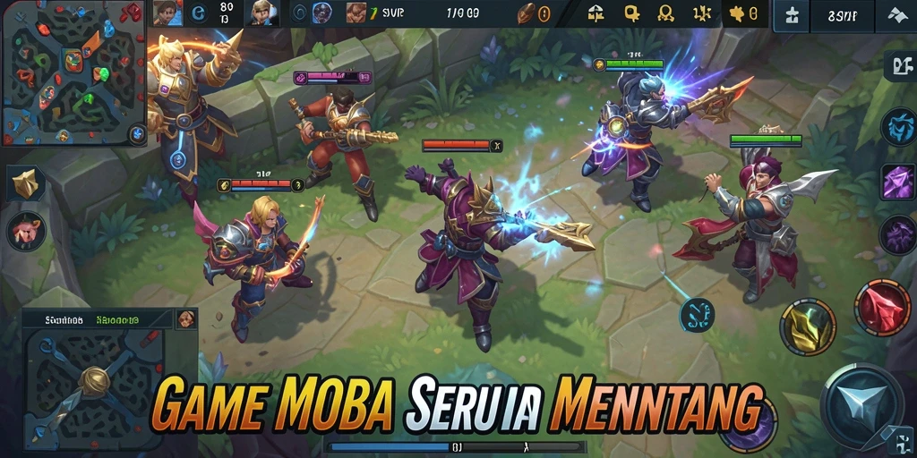 Screenshot gameplay 8SVIP dengan karakter bertarung di arena.