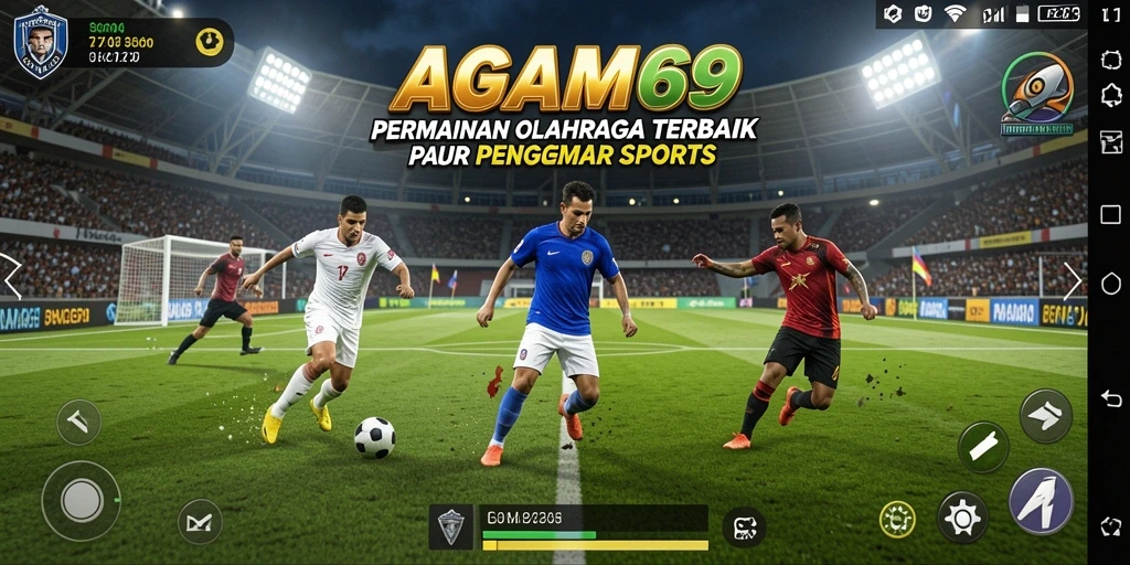 Tampilan gameplay seru di AGAM69 dengan aksi olahraga yang mendebarkan.