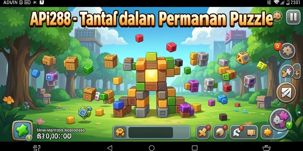Tampilan gameplay API288 dengan puzzle menantang yang menarik.