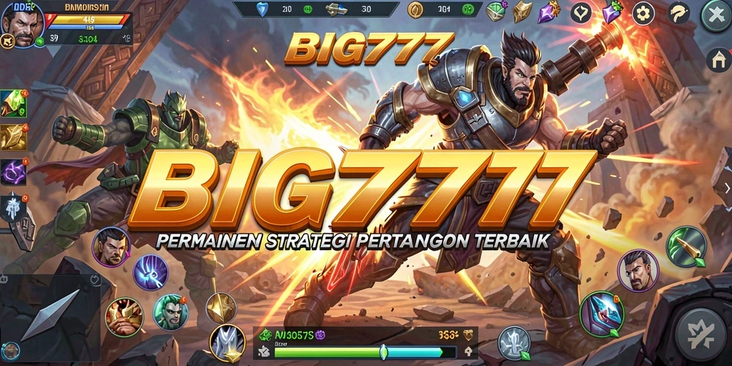 Tampilan gameplay SLG mendebarkan di BIG777.