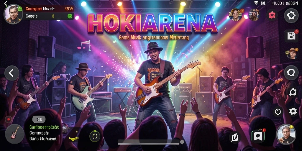 Tampilan gameplay HOKIARENA yang seru dan interaktif.