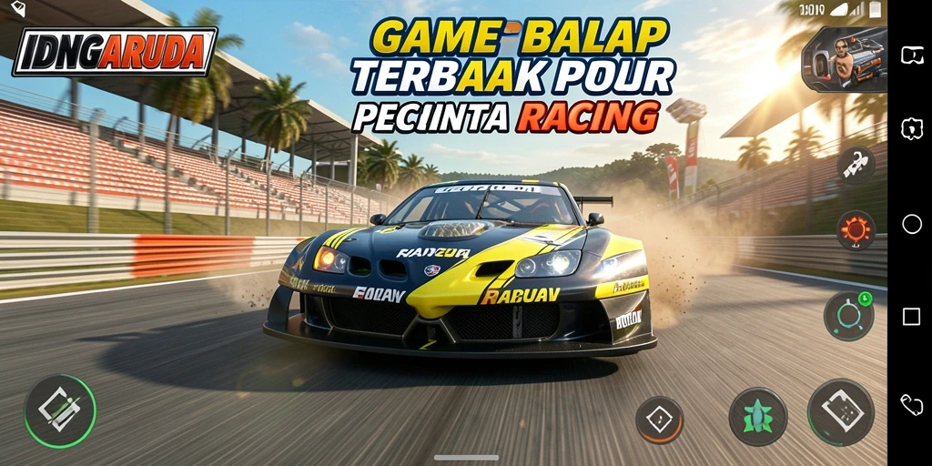 Pengalaman balapan seru dalam IDNGARUDA yang memanjakan mata.