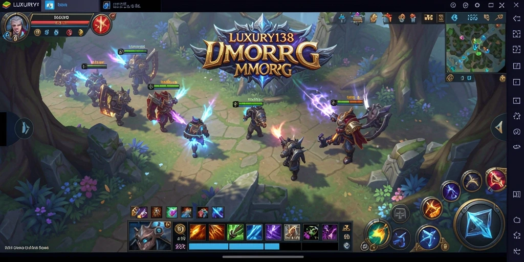 Tangkapan layar gameplay LUXURY138 yang menampilkan aksi seru para petualang.
