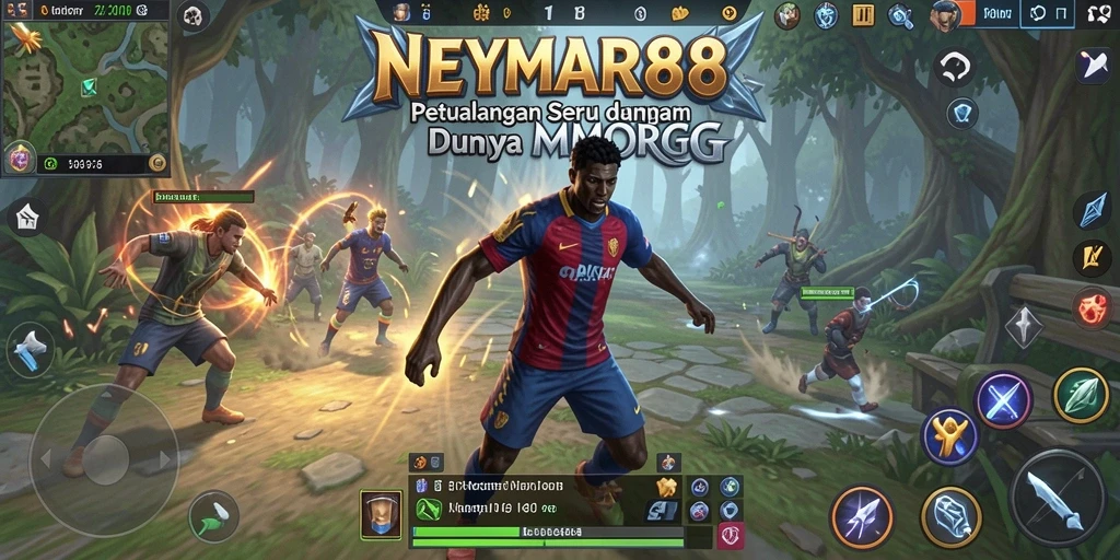 Tampilan menakjubkan dari gameplay NEYMAR88 yang penuh petualangan.