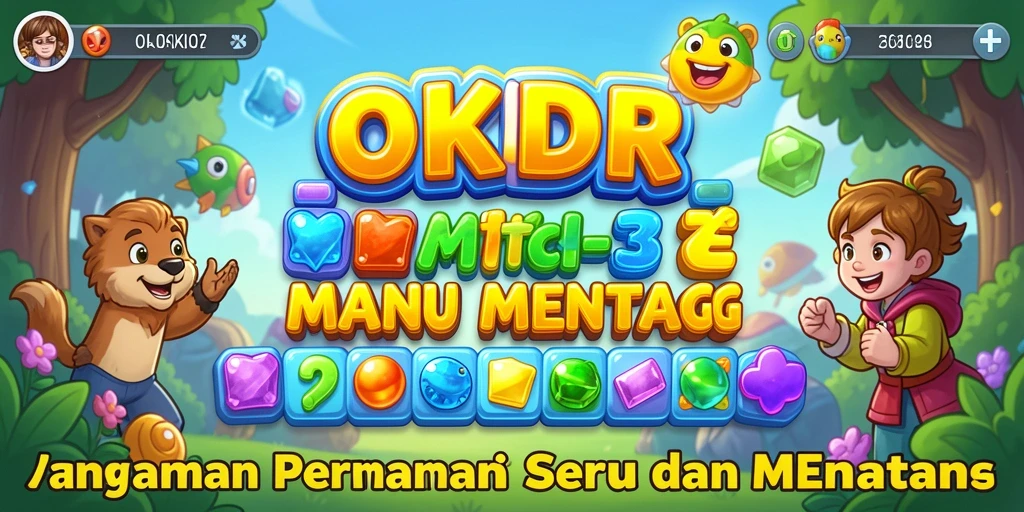 Gameplay seru OKIDR dengan momen mencocokkan yang menegangkan.