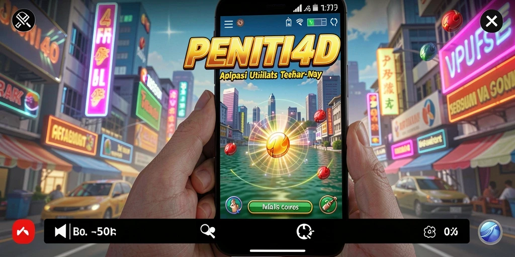 Tampilan antarmuka PENITI4D yang bersih dan sederhana.