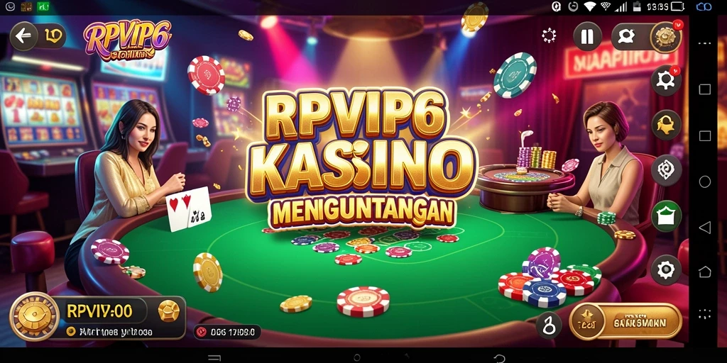 Tampilan menarik dari gameplay Kasino RPVIP6 yang seru.