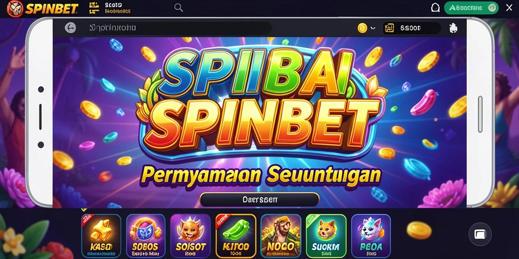 Tampilan menarik dari gameplay SPINBET yang mengasyikkan.