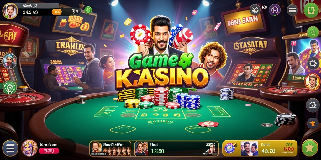 Tampilan gameplay seru V07 untuk pengalaman Kasino yang menegangkan.