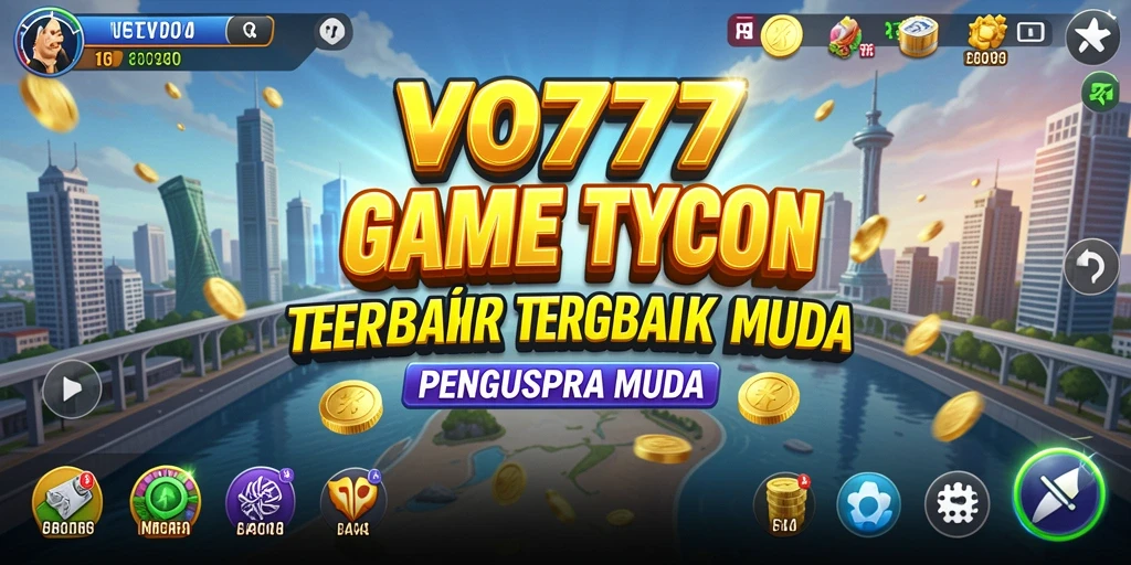 Gameplay VO777 yang menarik dan menantang bagi pengusaha muda.